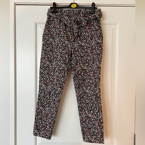 Jules & Leopoldo Cropped Floral Trousers